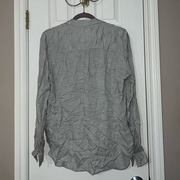 Dynamite Size Large Grey Blouse - Picture 3 of 3